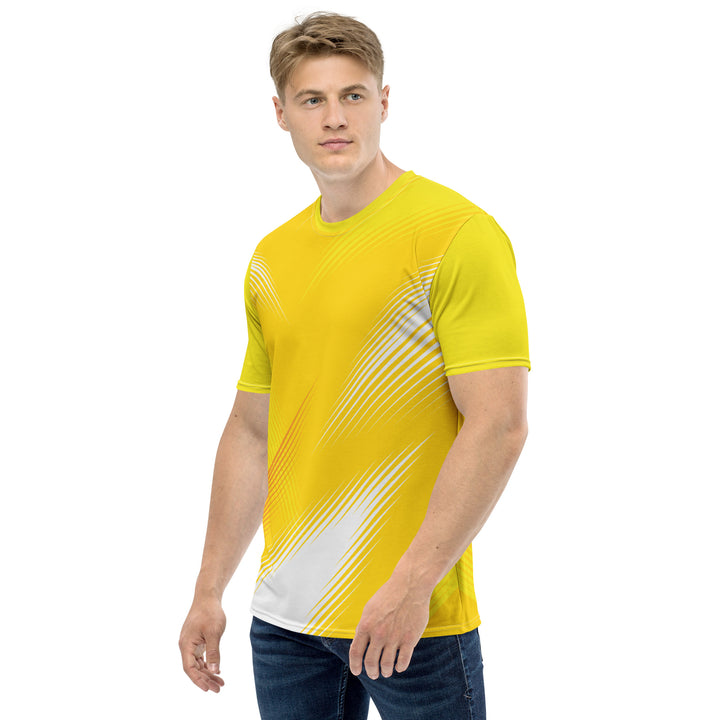 Premium Men's Jersey - Yellow-White Day