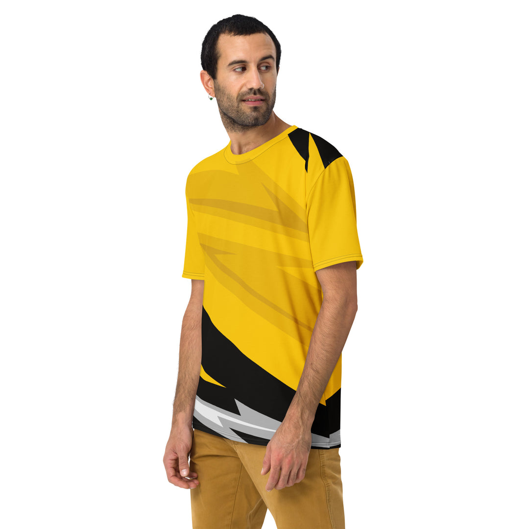 Premium Men's Jersey - Yellow-Black Arrow