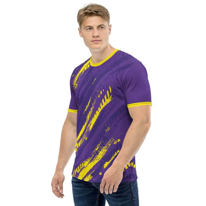 Premium Men's Jersey - Purple-Yellow Trace