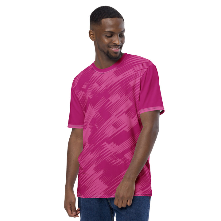 Premium Men's Jersey - Pink Beam