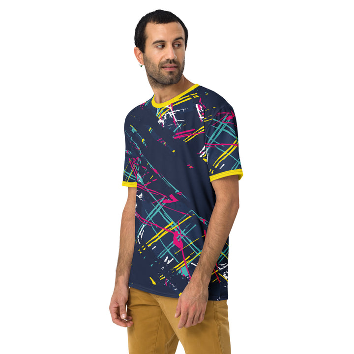 Premium Men's Jersey - Blue-Yellow DNA