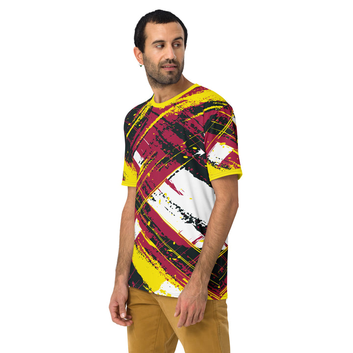 Premium Men's Jersey - Red-Yellow Emotion