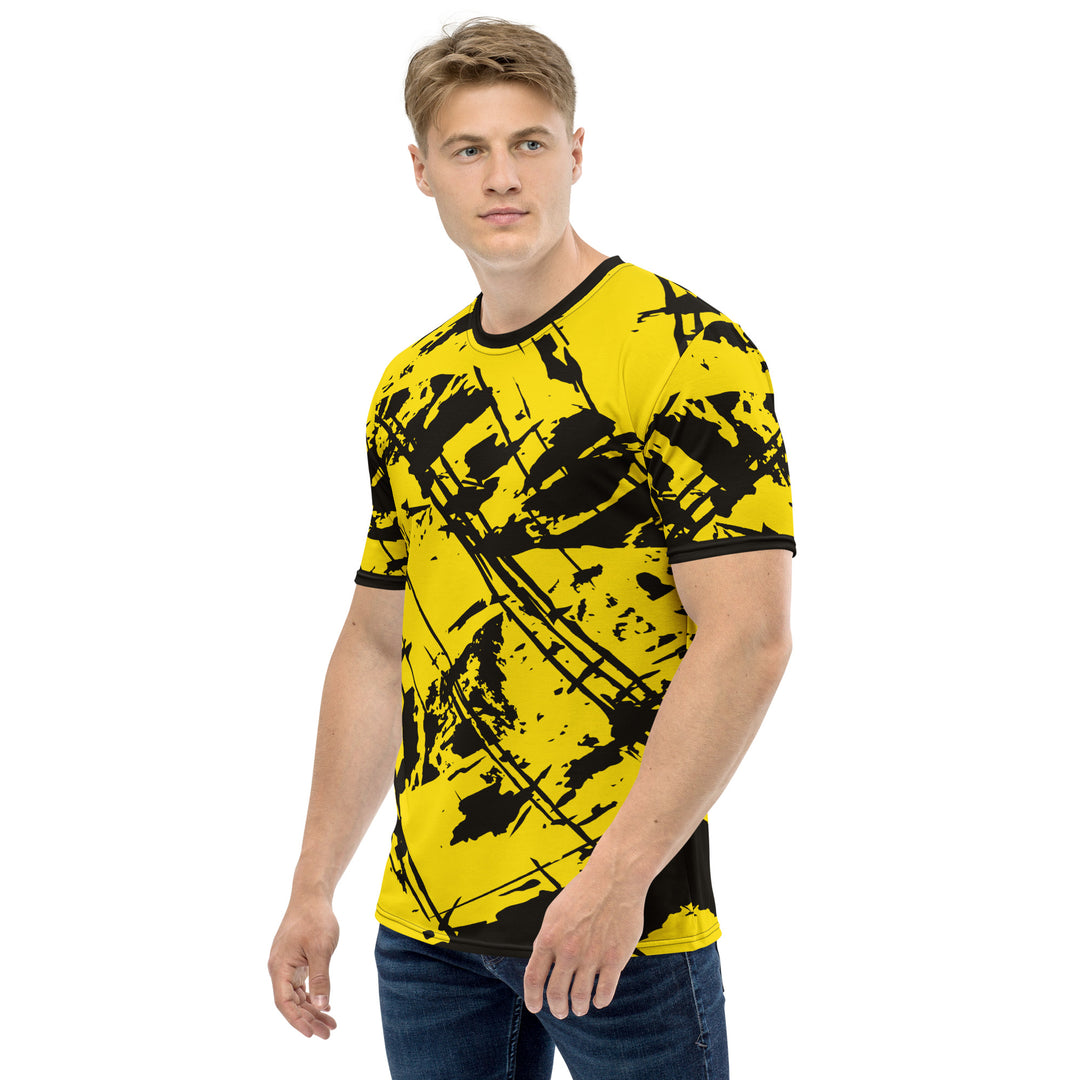 Premium Men's Jersey - Yellow-Black Source