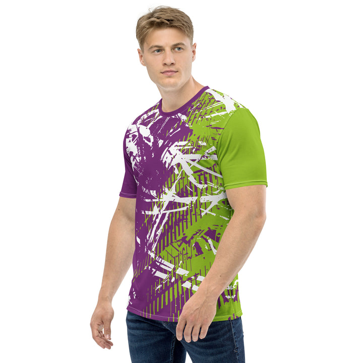 Premium Men's Jersey - Purple-Green Force