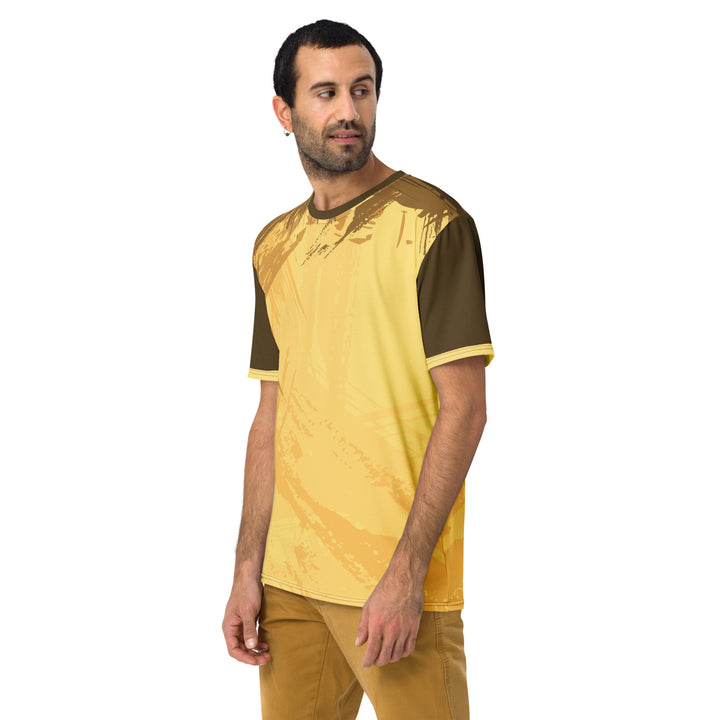 Premium Men's Jersey - Yellow Clear