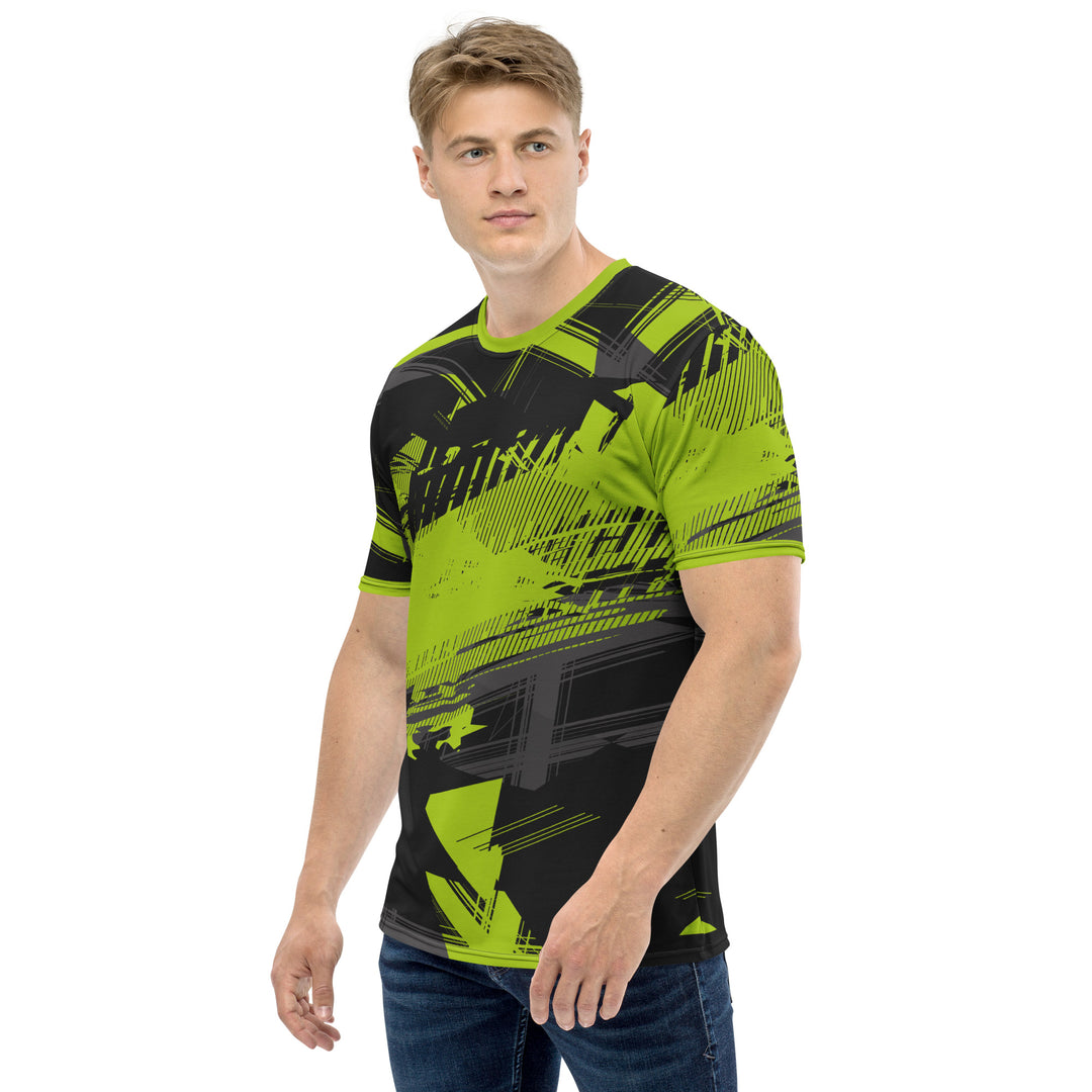 Premium Men's Jersey - Black-Green Trailer