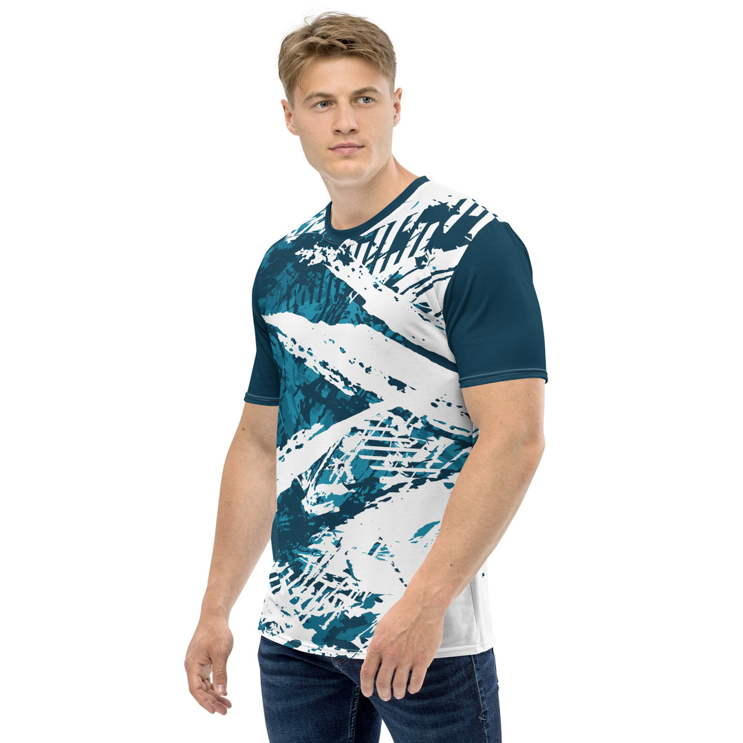 Premium Men's Jersey - Blue-White Nerve