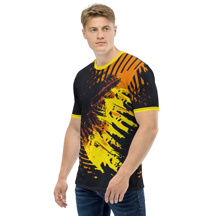 Premium Men's Jersey - Black-Yellow Walk