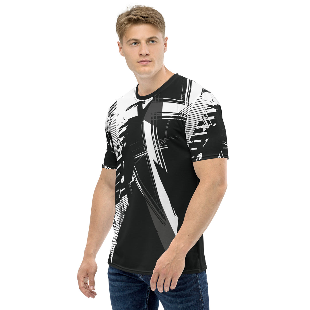 Premium Men's Jersey - Black-White Unique