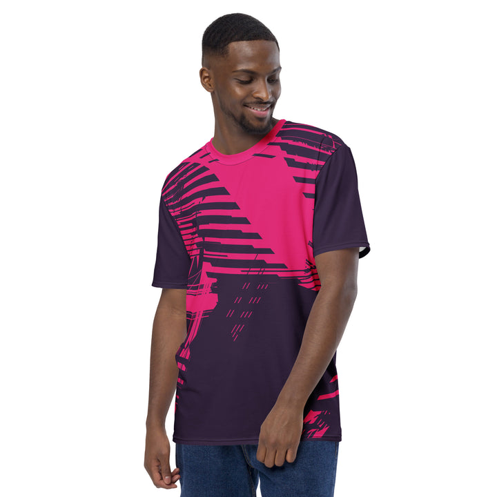 Premium Men's Jersey - Purple-Pink Trace