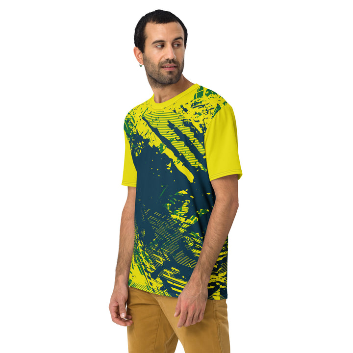 Premium Men's Jersey - Green-Yellow Maintain