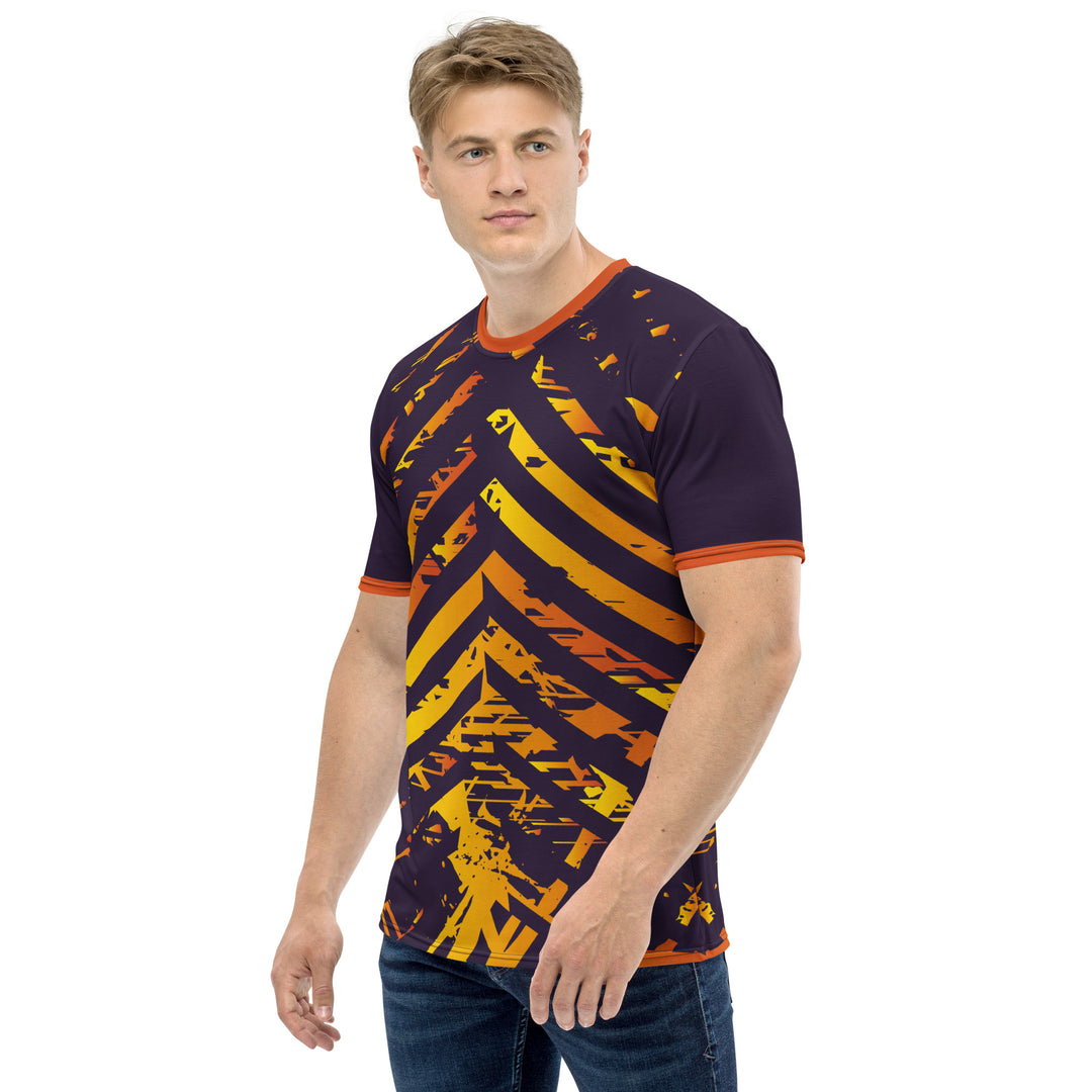 Premium Men's Jersey - Purple-Orange Order