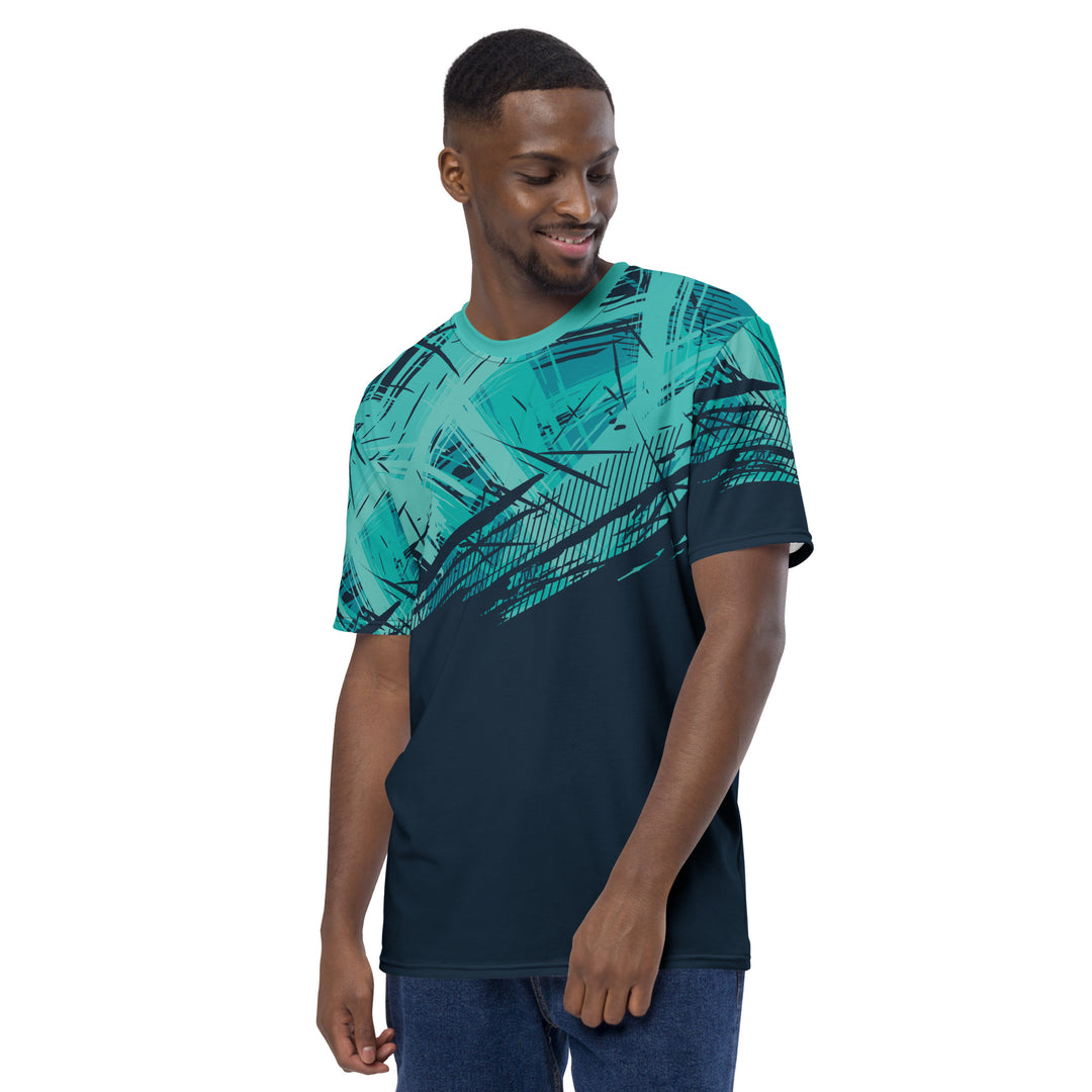 Premium Men's Jersey - Blue-Turquoise Mind