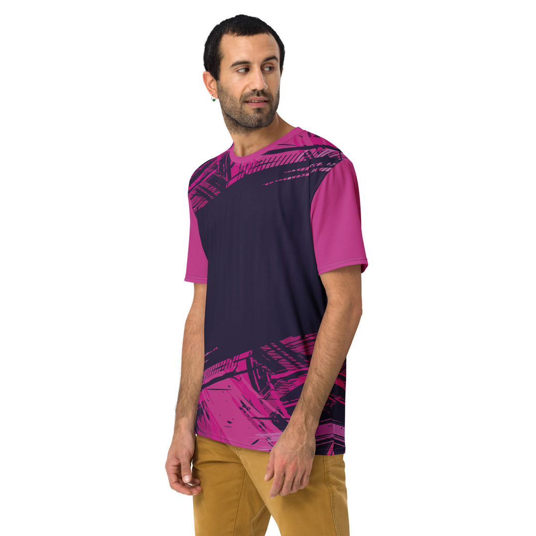 Premium Men's Jersey - Purple-Pink Escape