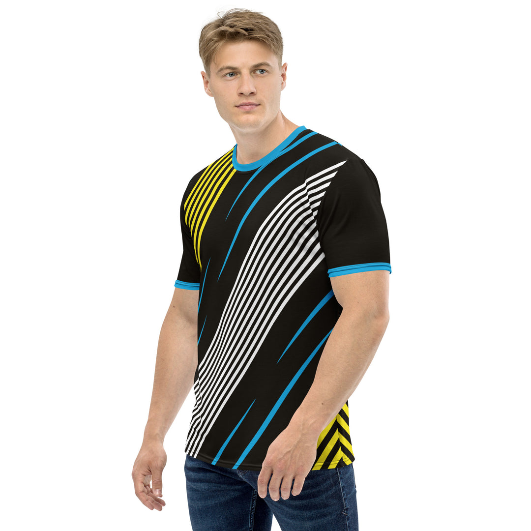 Premium Men's Jersey - Black-White Fast