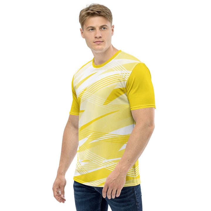 Premium Men's Jersey - Yellow-White Track