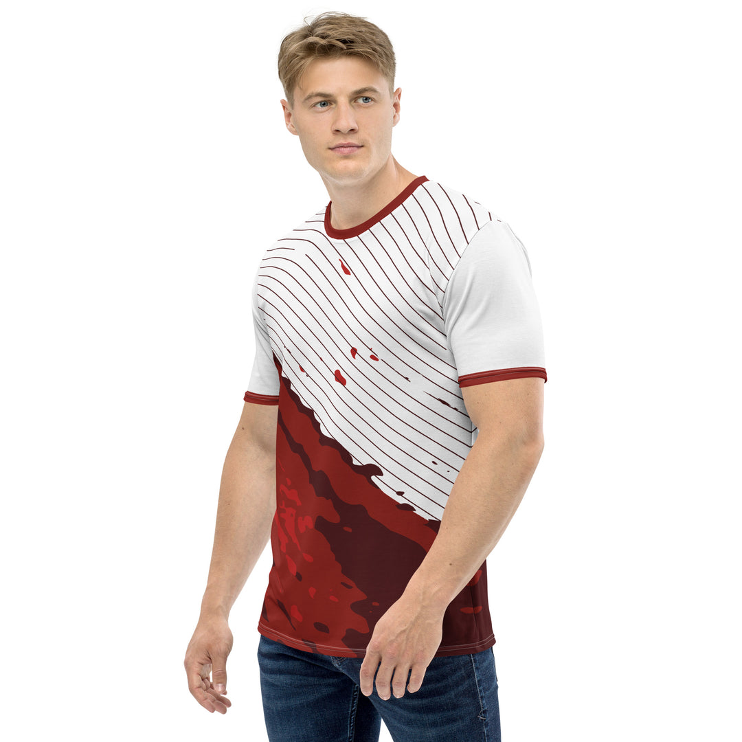 Premium Men's Jersey - White-Red Guard