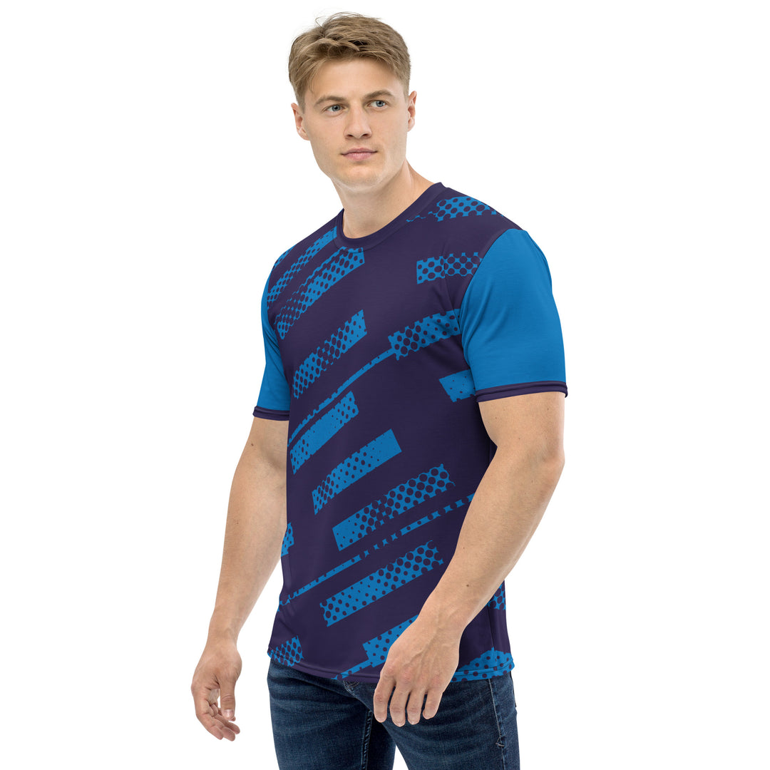 Premium Men's Jersey - Blue Frame