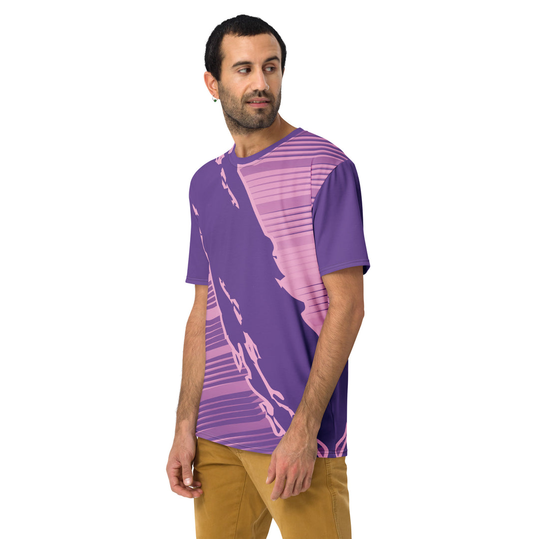 Premium Men's Jersey - Purple Tear