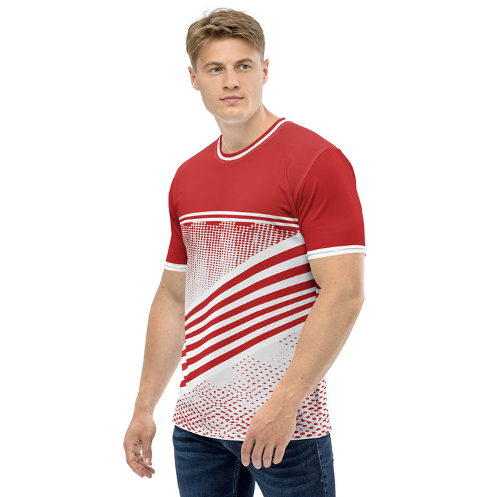 Premium Men's Jersey - White-Red Sport