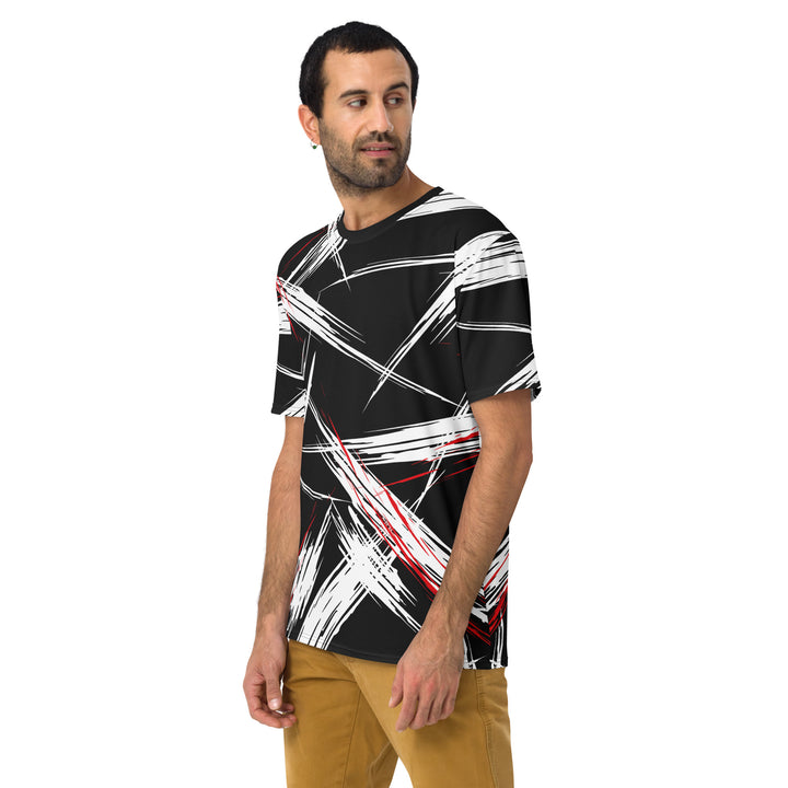 Premium Men's Jersey - Black-White Chaos