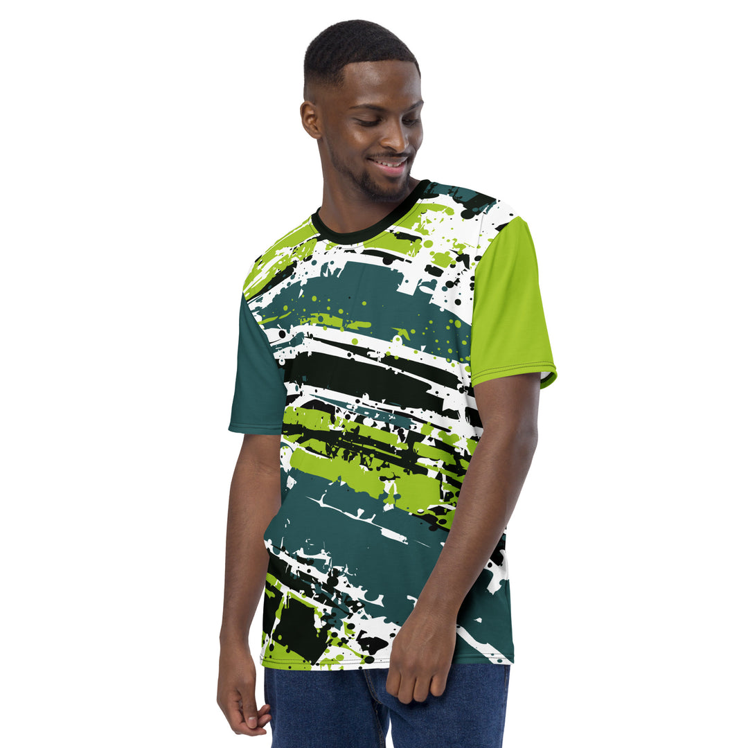 Premium Men's Jersey - Green-Black Origin