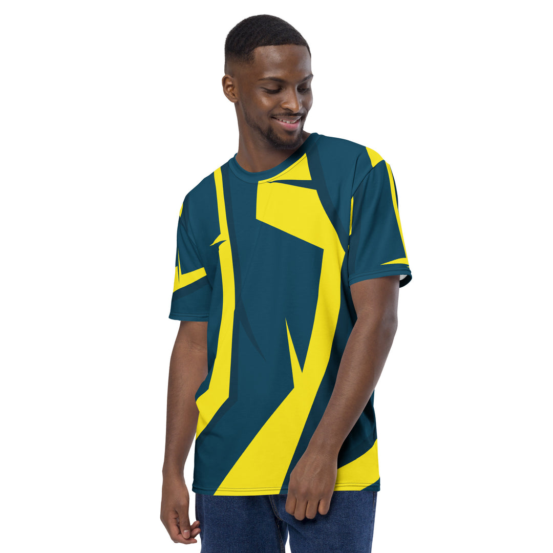 Premium Men's Jersey - Blue-Yellow Room