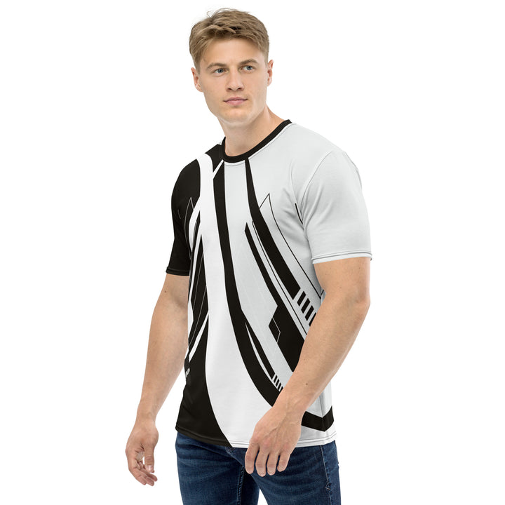 Premium Men's Jersey - Black-White Ribbon