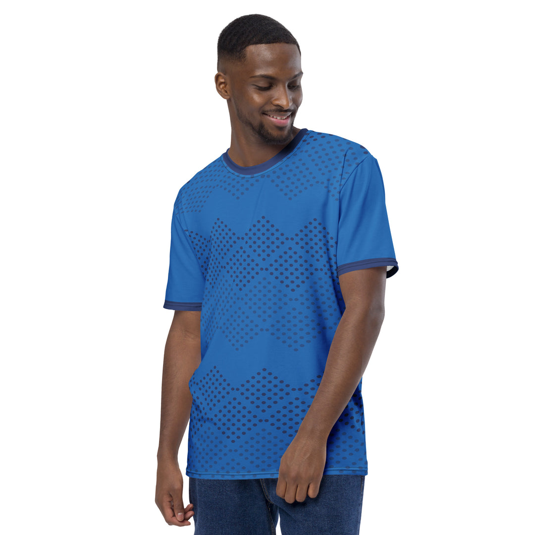 Premium Men's Jersey - Blue-Black Points