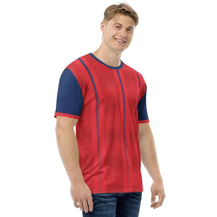 Premium Men's Jersey - Red-Blue Dream