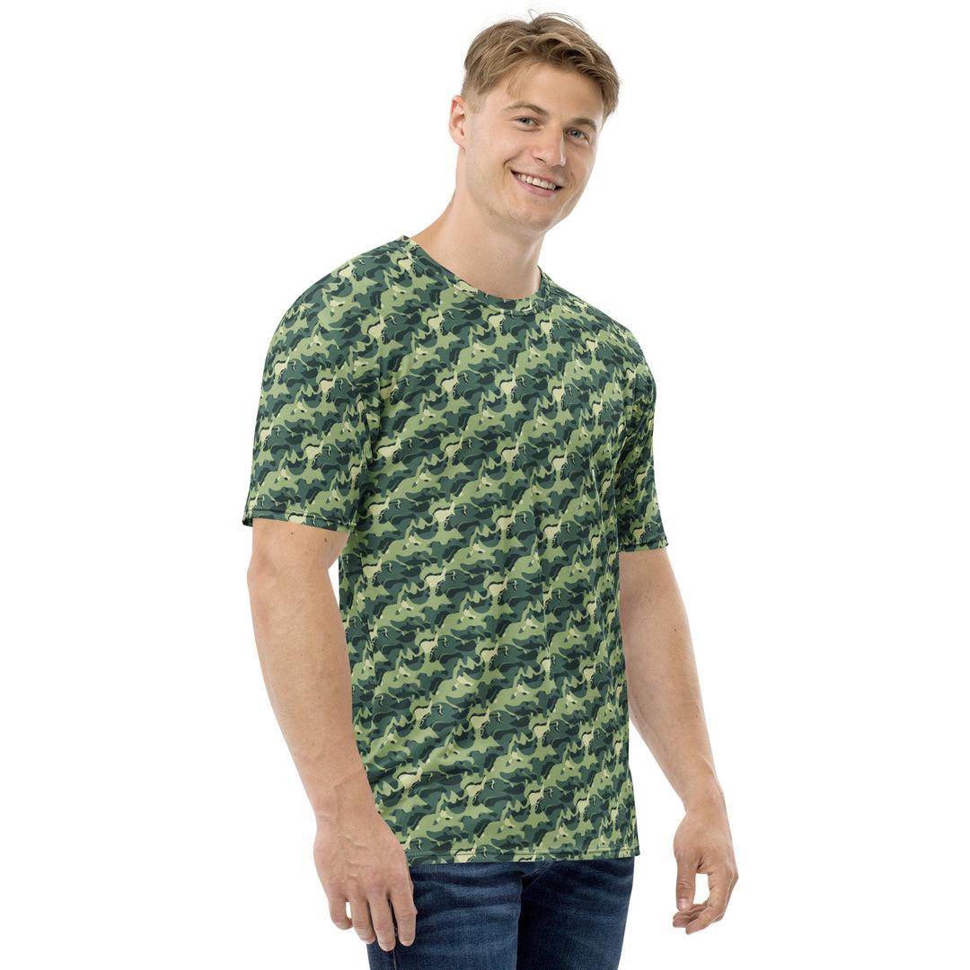 Premium Men's Jersey - Green Sequence