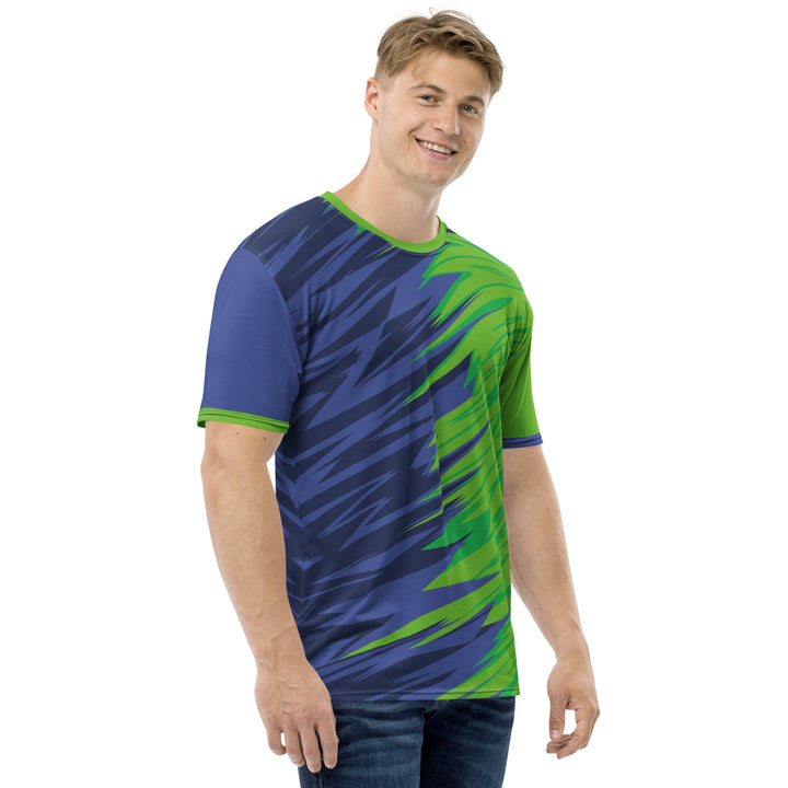 Premium Men's Jersey - Green-Blue Move