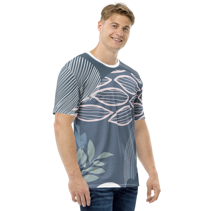 Premium Men's Jersey - Grey-White Plant