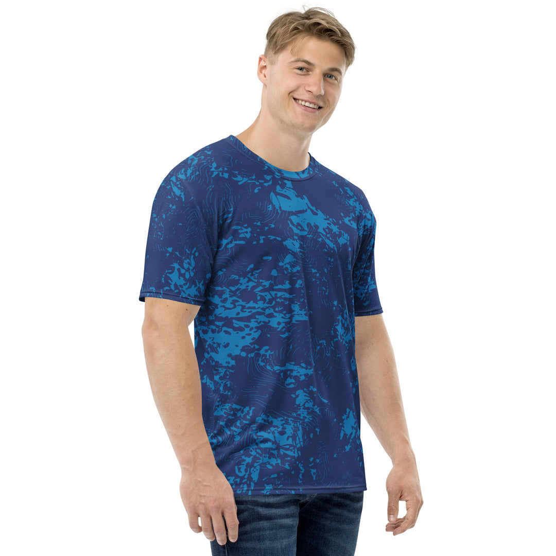 Premium Men's Jersey - Blue Chart