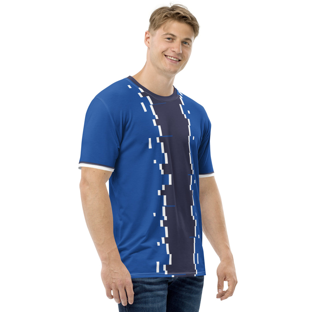 Premium Men's Jersey - Blue Bar