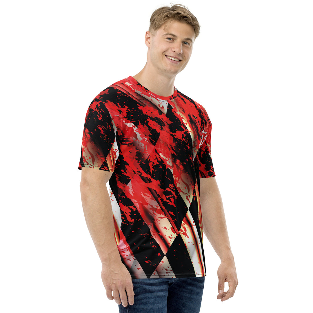 Premium Men's Jersey - Red-Black Juice