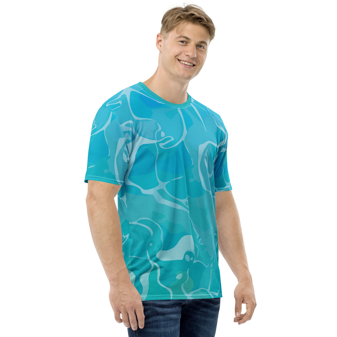 Premium Men's Jersey - Blue Water