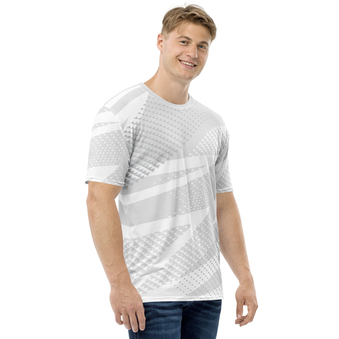 Premium Men's Jersey - White-Grey Goal