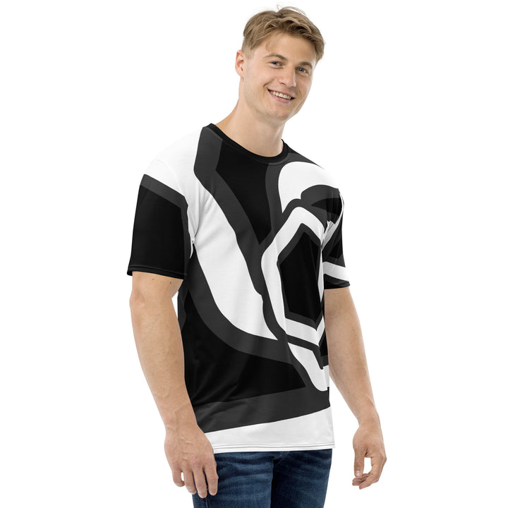 Premium Men's Jersey - Black-White Magnify