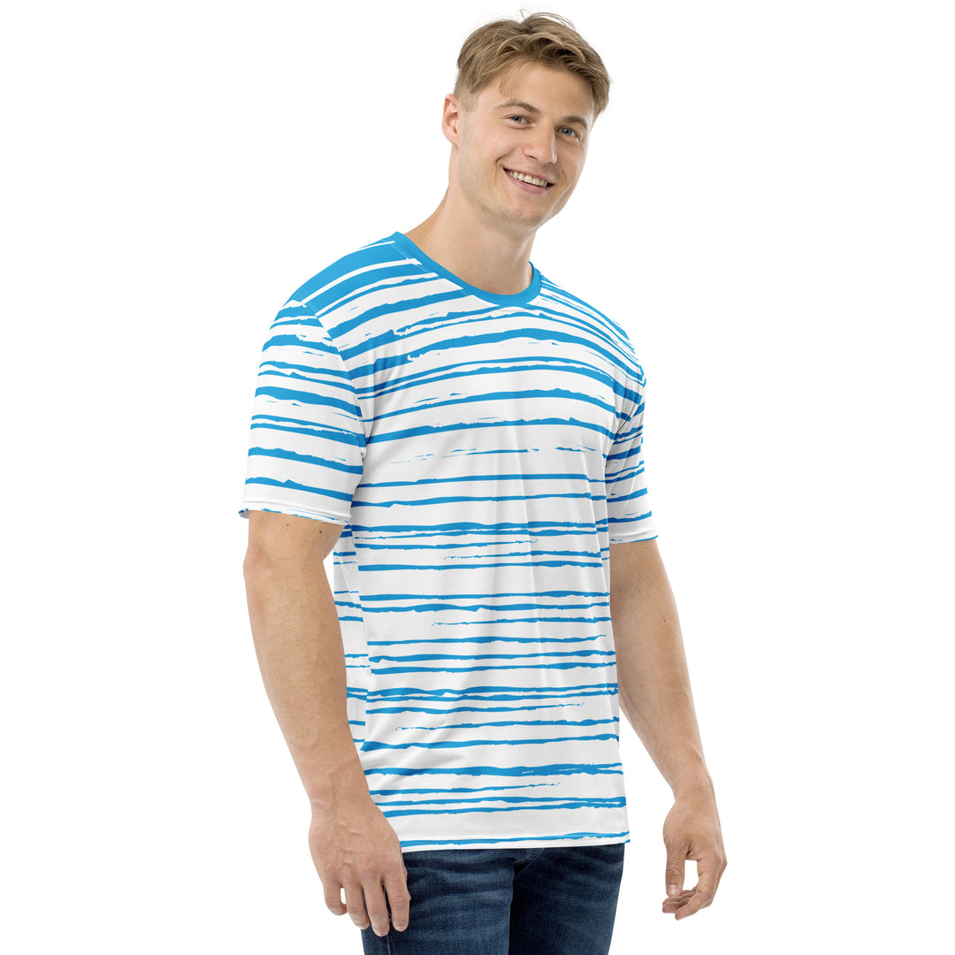 Premium Men's Jersey - Blue-White First