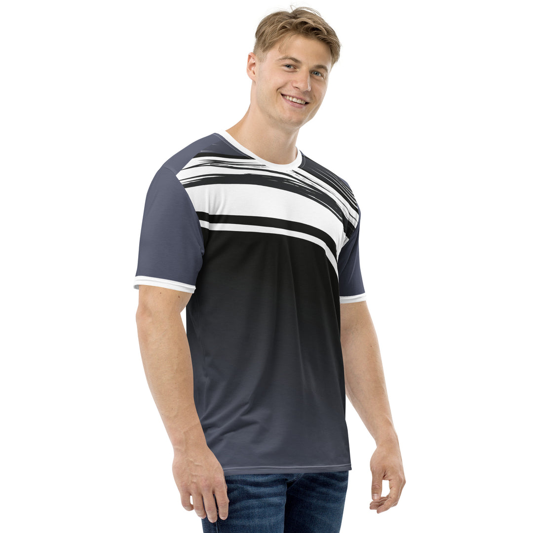 Premium Men's Jersey - Grey-White Casual