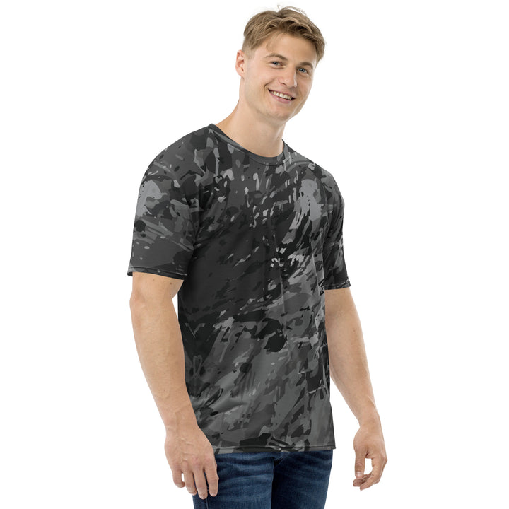 Premium Men's Jersey - Grey Splatter