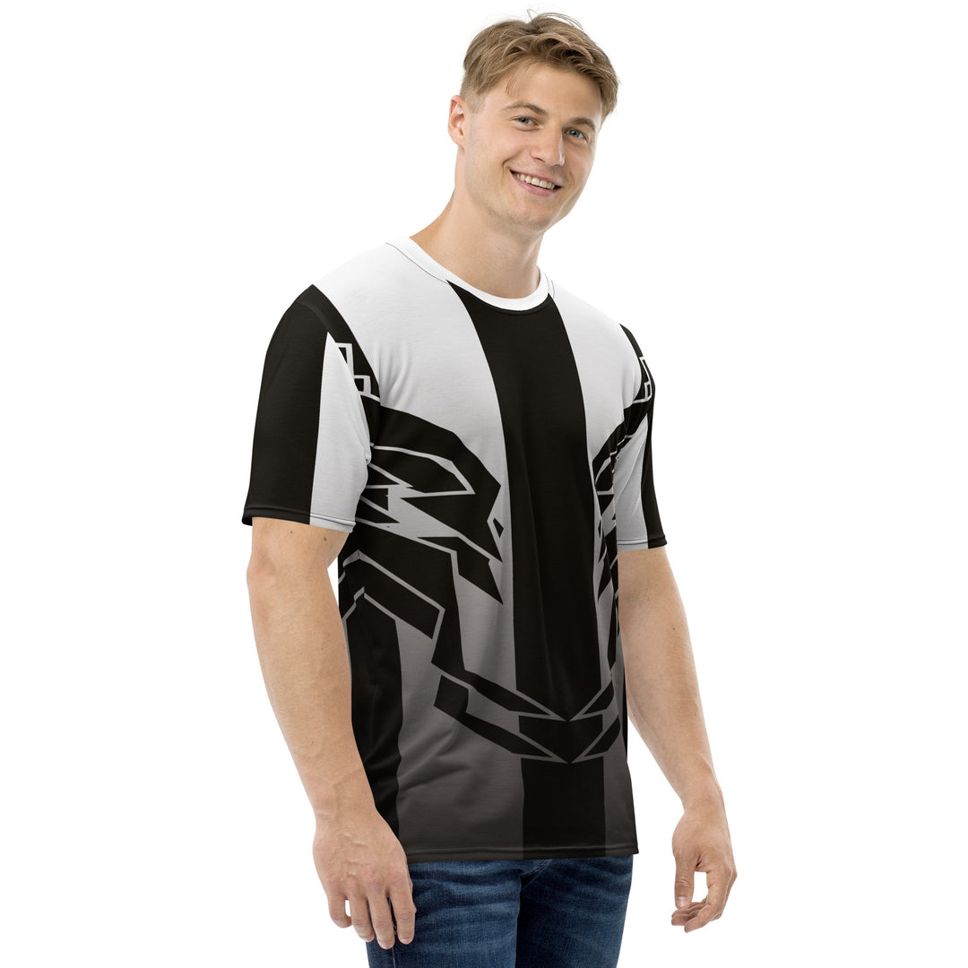 Premium Men's Jersey - Black-White Bound