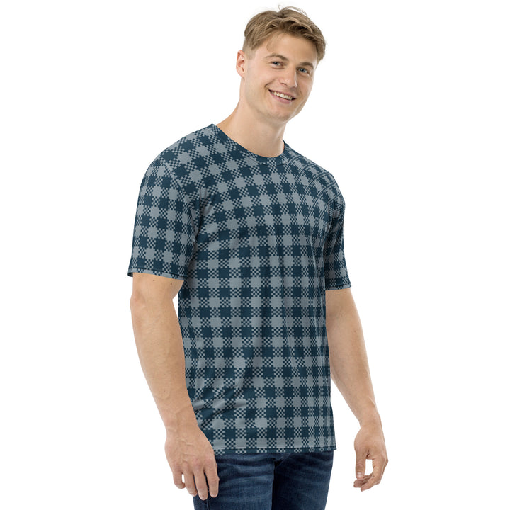 Premium Men's Jersey - Green Lattice