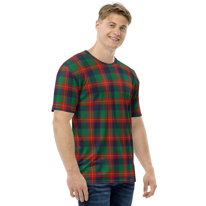 Premium Men's Jersey - Blue-Green Tartan