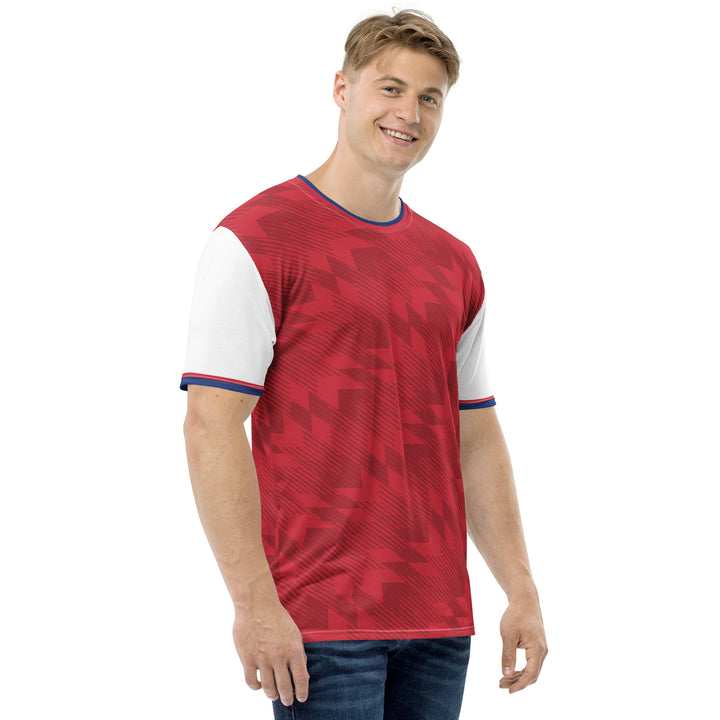 Premium Men's Jersey - Red-White Missile