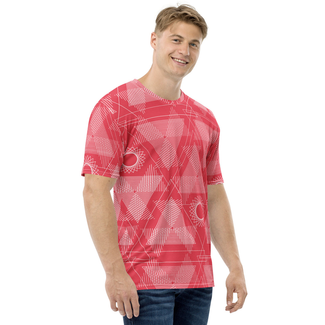 Premium Men's Jersey - Red-White Twist