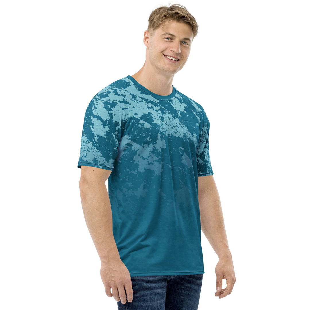 Premium Men's Jersey - Turquoise Sky