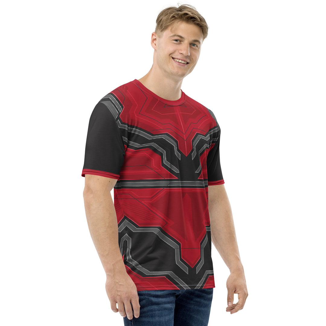 Premium Men's Jersey - Red-Black Forge