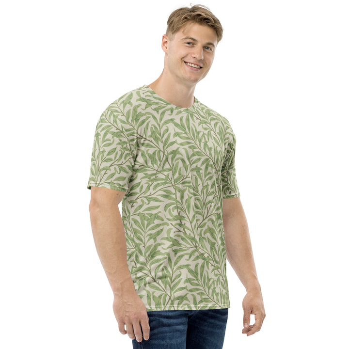 Premium Men's Jersey - Beige-Green Plant